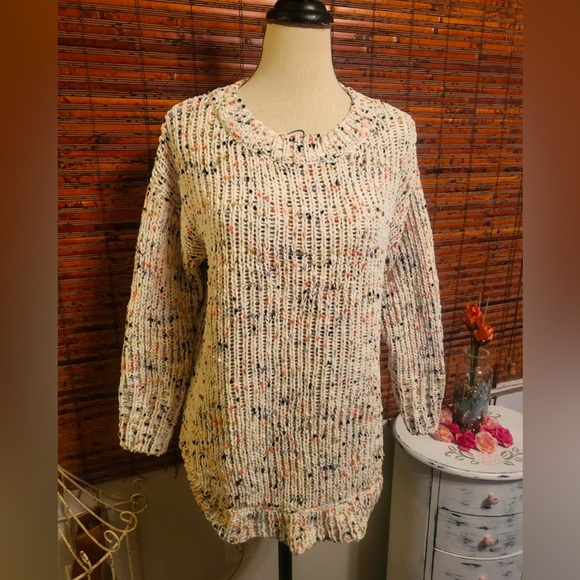 moon & madison Sweaters - Speckled Knit Women's oversized Sweater